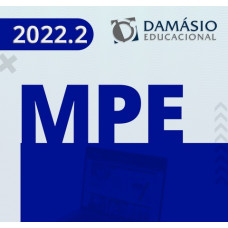 MINISTÉRIO PÚBLICO - PROMOTOR DE JUSTIÇA - DAMÁSIO 2022.2 (SEGUNDO SEMESTRE) - CURSO REGULAR