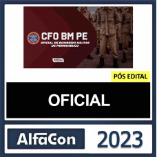 CBM PE - OFICIAL - CBMPE - PÓS EDITAL - ALFACON 2023