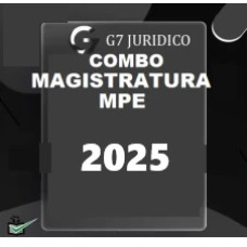 MAGISTRATURA E MINISTÉRIO PÚBLICOS ESTADUAIS MPE G7 2025