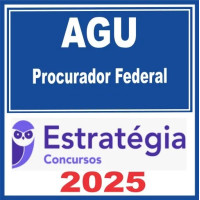 AGU (Procurador Federal) Pacote Teórico Estratégia 2025