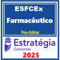 EsFCEx e EsSEX (Farmacêutico) Pacote Estratégia 2025 - PÓS EDITAL