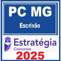 PC-MG (Escrivão) – Estratégia 2025
