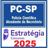  PC-SP (Polícia Científica - Atendente de Necrotério) – Estratégia 2025