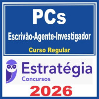 PCs (Escrivão Agente Investigador) Curso Regular – Estratégia 2026