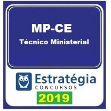 MP CE - TÉCNICO MINISTERIAL - ESTRATÉGIA 2019