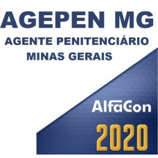 AGEPEN MG - AGENTE PENITENCIÁRIO 2020 - ALFACON