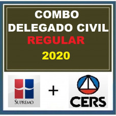 COMBO DELEGADO CIVIL REGULAR - SUPREMO + CERS 2020