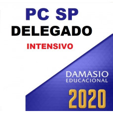 PC SP - DELEGADO DA POLÍCIA CIVIL DE SÃO PAULO - PCSP - DAMÁSIO - INTENSIVO 2020